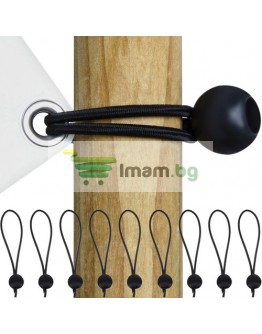 Комплект гумички с топки за брезенти 10 бр